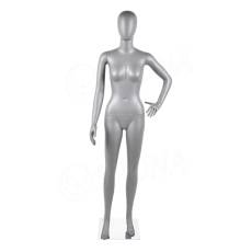 Figurína dámská SAMANTA 03, matná šedá