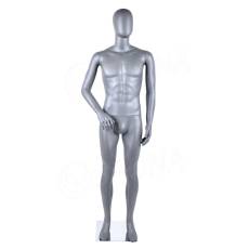 Figurína pánská DEREK 02, matná šedá