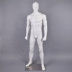 Figurína pánská SPORT 02, bílá