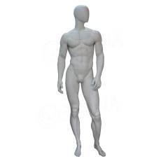 Figurína pánská FLASH na focení, matná bílá