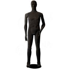 Figurína pánská FLEXIBLE, prolis, černá, flokovaná