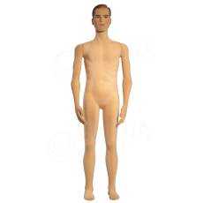 Figurína pánská FLEXIBLE, prolis, makeup, tělová, flokovaná