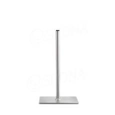 Podstavec POLY krátký, výška 600 mm, broušená ocel