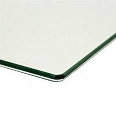 Police skleněná TEMPER 1600 x 370 x 4 mm, čirá