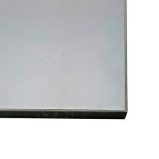Police MDF 663 x 300 x 18 mm, 4 x ABS, stříbrná
