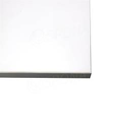 Police MDF 1200 x 400 x 18 mm, 4 x ABS, bílá