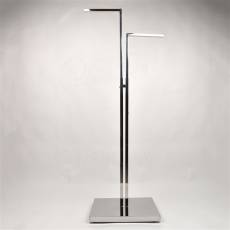 Štendr PROFILINE dvouramenný, rovné rameno 30 cm, chrom