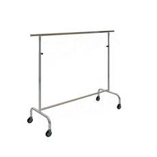 Štendr 1001D stohovatelný, výška 140 - 200 cm, šířka 150 - 210 cm, kovová kolečka