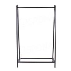 Štendr NORVE B, šířka 100 cm, výška 160 cm, černý matný