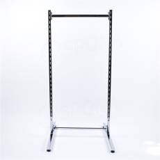 Stojan 1041, oboustranný, šířka 663 mm, výška 1460 mm, chrom