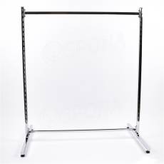 Stojan 1041, oboustranný, šířka 1247 mm, výška 1460 mm, chrom