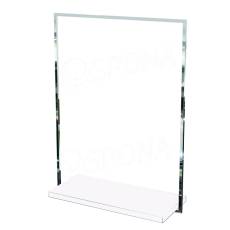 CUADRO, 110, štendr 1000 x 1450 mm, bílá deska, chrom