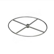 Stojánek na stůl, kruh malý, 220 mm, chrom