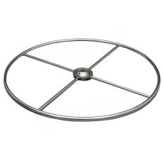 Stojánek na stůl, kruh průměr 300 mm, chrom