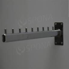 WALL vodopád, 9 kolíčků, délka 400 mm, sklon 5°, chrom