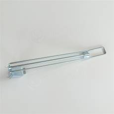 PEG háček EURO zesílený, s kyvnou sponou, délka 300 mm, drát 3,8/6 mm, zinek