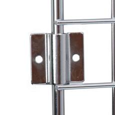 SÍŤ 5 úchyt na boční stěnu tloušťka 2 mm, chrom