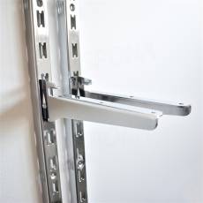 VARIANT držák skleněné police, délka 200 mm, pár, chrom