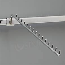 VARIANT vodopád úzký, 15 kolíčků, délka 420 mm, chrom