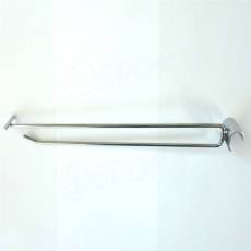 VARIANT hák s hrazdou, délka 350 mm, chrom