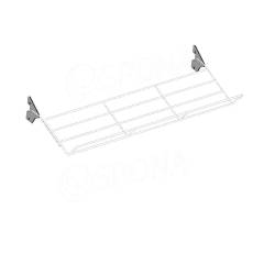 VARIANT police na boty, 663 x 260 mm, chrom