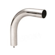 ROTO, koncovka 300 mm, do zdi, chrom