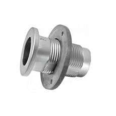 SPOT 25, úchyt do panelu kulatý s průchodkou pro kabel, mat chrom