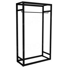 BIGSHOP KIT 07, 1072 x 442 x 1850 x 182,5 mm, matná černá