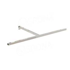 CUADRO, 9655A, držák police T na stěnu 300 x 600 mm, chrom