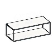 CUADRO, 9680C, rám police na stěnu 942 x 392 x 300 mm, antracit