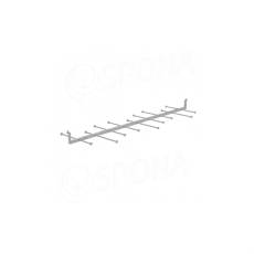 CUADRO, 9691A, držák kravat a pásků k nástěnným modulům 442 mm, chrom