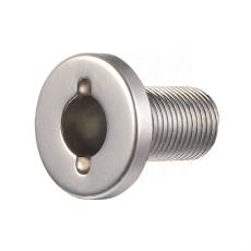 SLOTTY 30, úchyt do panelu kulatý, satin