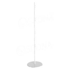 ROUND, stojina samostojná, výška 1920 mm, bílá