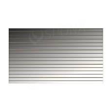 SLAT drážkový panel terminal 240 x 120 cm, 11 drážek, rozteč 10 cm, bez insertů, zrcadlo