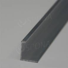 SLAT profil - koncová lišta, délka 250 cm, hliník