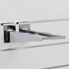 SLAT konzole koncová, délka 250 mm, pár, chrom