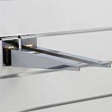 SLAT konzole koncová, délka 350 mm, pár, chrom