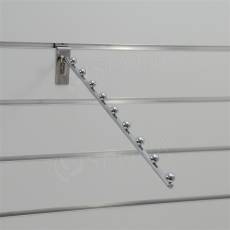 SLAT vodopád úzký, 9 kuliček, délka 400 mm, sklon 15°, chrom