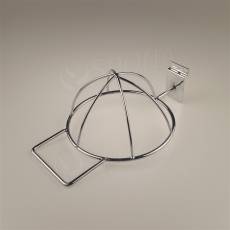 SLAT držák kšiltovek PRO, chrom