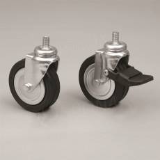 Kolečko průměr 80 mm, závit M10 x 15 mm, kov