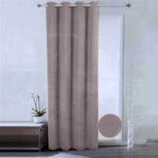 Závěs do převlékací kabinky, 140 x 250 cm, ZITA, béžový