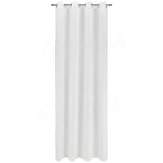 Závěs do převlékací kabinky, 140 x 250 cm, ZITA, bílý