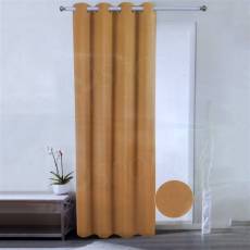 Závěs do převlékací kabinky, 140 x 250 cm, ZITA, zlatý