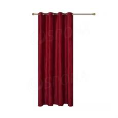 Závěs do převlékací kabinky, 140 x 250 cm, MONIKA, červená samet