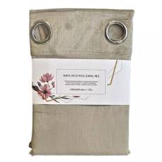 Závěs do převlékací kabinky, 140 x 250 cm, NATI, béžový