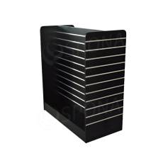 Gondola H 12/13, oboustranný SLAT, 124 x 136 cm, černá