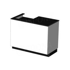 Pult BOX pokladní 122 x 93 x 65 cm, pravý